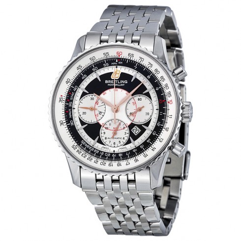 Breitling Montbrillant Chronograph Automatic Black Dial Men's Watch A4137012-B986SS watches