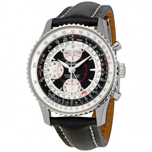 Breitling Montbrilliant Datora Black Dial Chronograph Men's Watch A2133012-B993BKLD watches