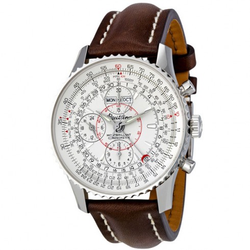 Breitling Montbrilliant Datora Silver Dial Automatic Men's Watch A2133012-G518BRLT watches