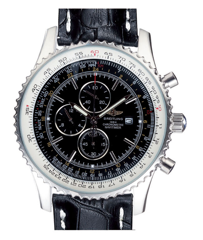 Breitling Navitimer A2432212/B726-1LT Round Automatic Black Dial Watch watches