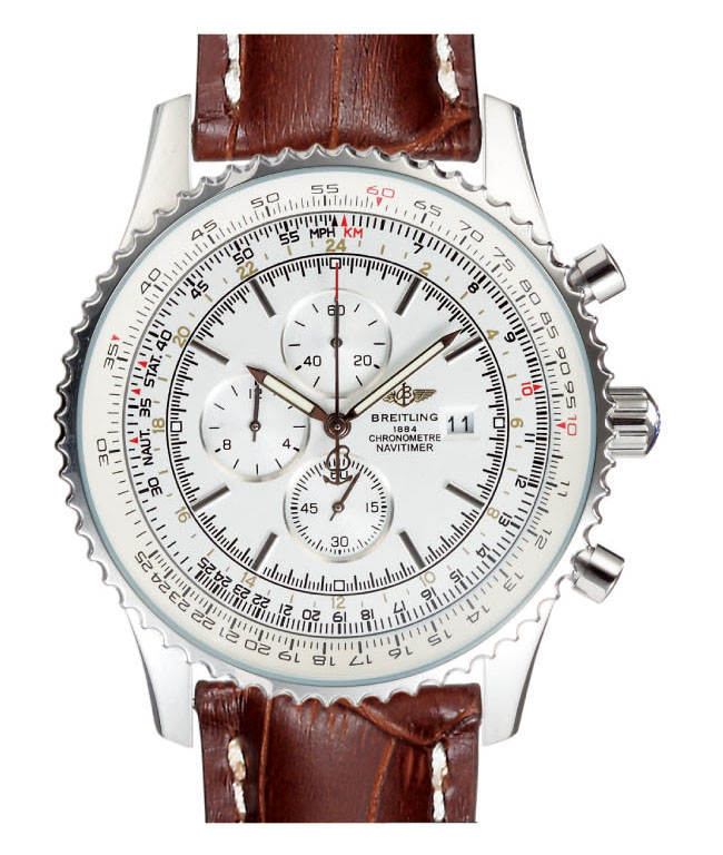 Breitling Navitimer A2432212/g571-1lT Stainless Steel Case White Dial Round Watch watches