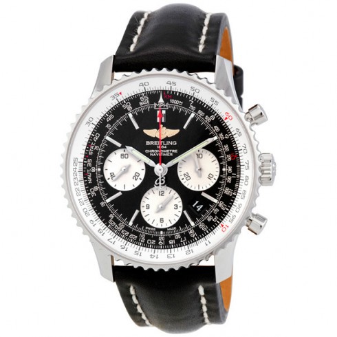 Breitling Navitimer Automatic Chronograph Black Dial Men's Watch AB012012-BB01BK watches