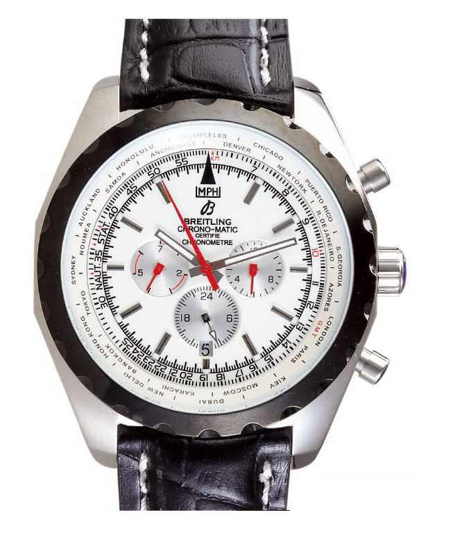 Breitling Navitimer Chrono-Matic 49 R1436002-B923-760P PVD Bezel Automatic Mens Watch watches