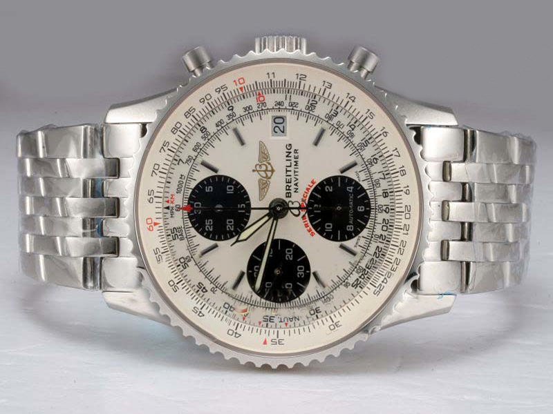 Breitling Navitimer Chronograph A13330 Mens 42mm Stainless Steel Case Watch watches