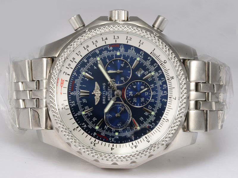 Breitling Navitimer Chronograph A22322M6 Blue Dial Stainless Steel Case Stainless Steel Bezel Watch watches