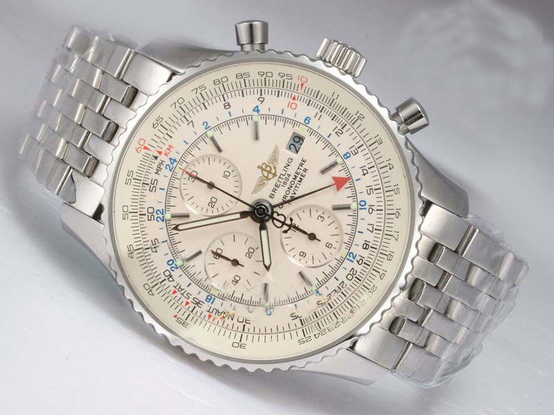 Breitling Navitimer Chronograph A24322 Stainless Steel Bezel Mens Watch watches