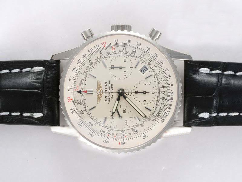Breitling Navitimer Chronograph Steel 4 40mm Stainless Steel Case Watch watches