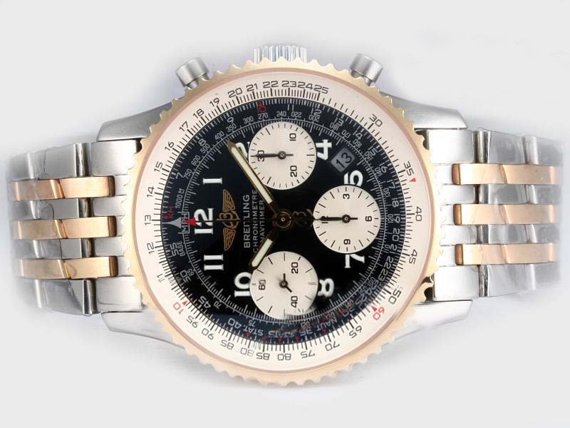Breitling Navitimer Chronograph Steel/Gold 42mm Mens Automatic Watch watches