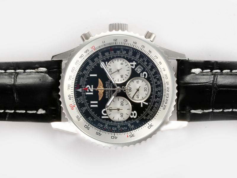 Breitling Navitimer Chronograph Steel/Gold 42mm Quartz Chronograph Midsize Watch watches