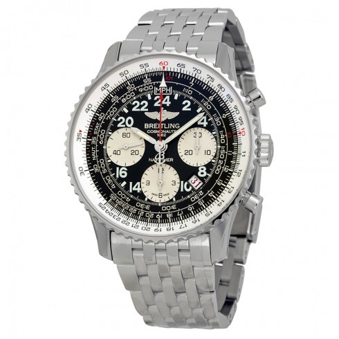 Breitling Navitimer Cosmonaute Automatic Men's Watch AB021012-BB59SS watches