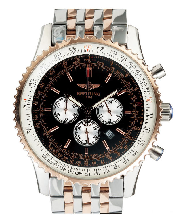 Breitling Navitimer D2332212/B637-TT Rose Gold Case 41.8mm Watch watches