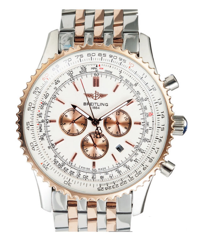 Breitling Navitimer D2332212/g534-TT Stainless Steel Case White Dial Stainless Steel Bezel Watch watches
