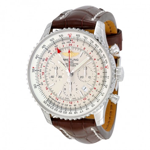 Breitling Navitimer GMT Silver Dial Automatic Men's Watch AB044121-G783BRCT watches
