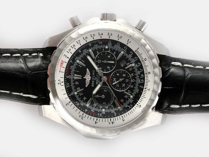 Breitling Navitimer Montbrillant A2133012/BB58-1CT Round Black Dial Automatic Watch watches