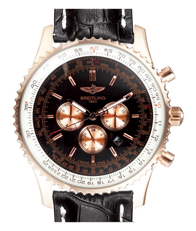 Breitling Navitimer R2332212/B838-1CD Rose Gold Bezel Brown Dial Automatic Watch watches