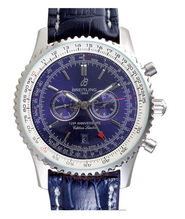 Breitling Navitimer R26322 Blue Dial 43mm Stainless Steel Case Watch watches