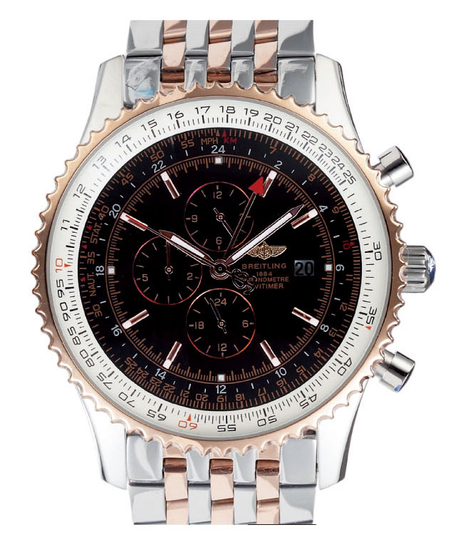 Breitling Navitimer World A2432212/B726 Automatic Black Dial 46mm Watch watches