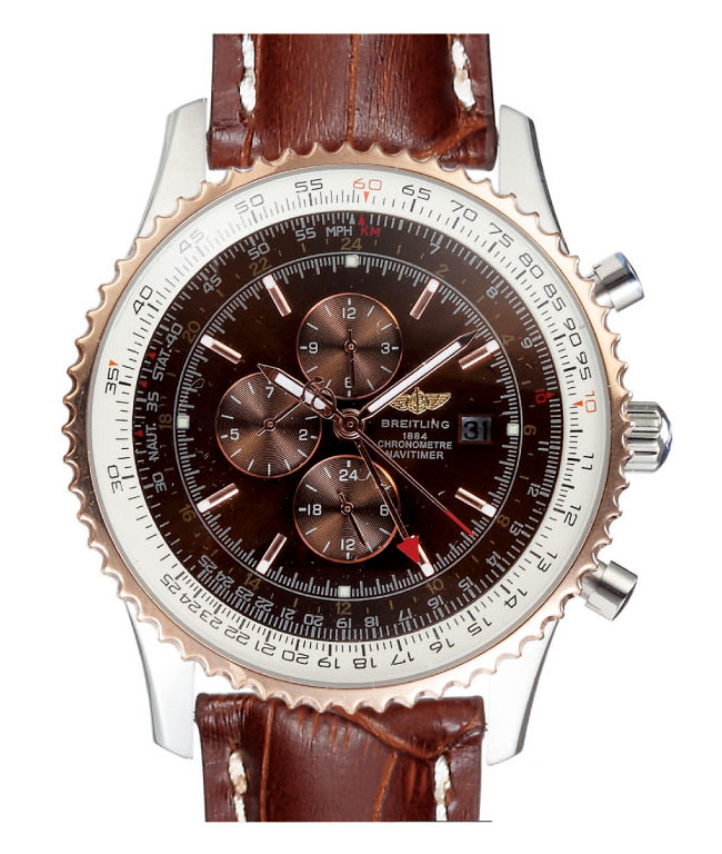 Breitling Navitimer World A2432212/B726 Brown Dial Automatic Round Watch watches