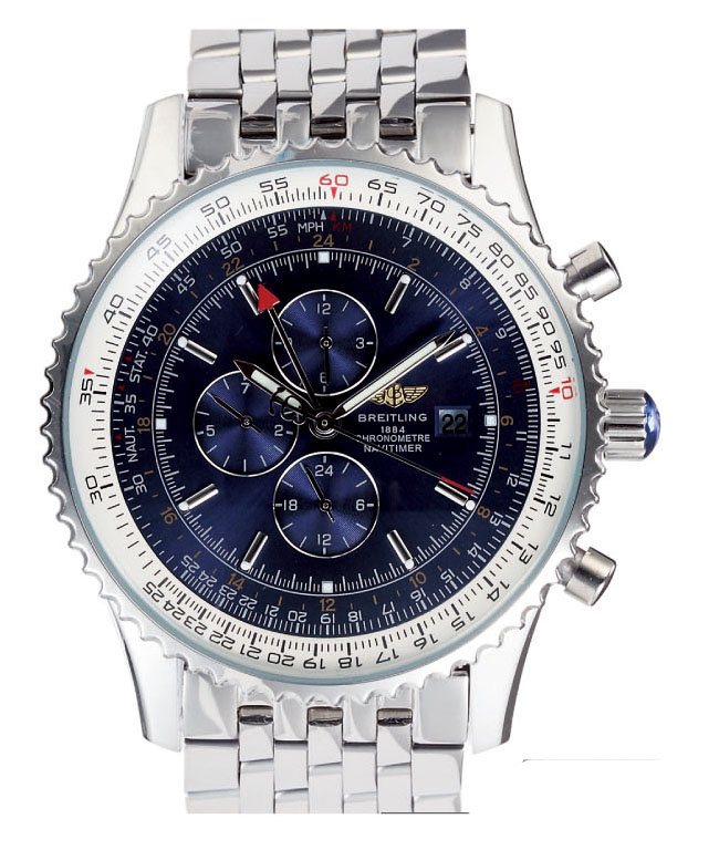 Breitling Navitimer World A2432212/B726-SS Mens 46mm Stainless Steel Case Watch watches