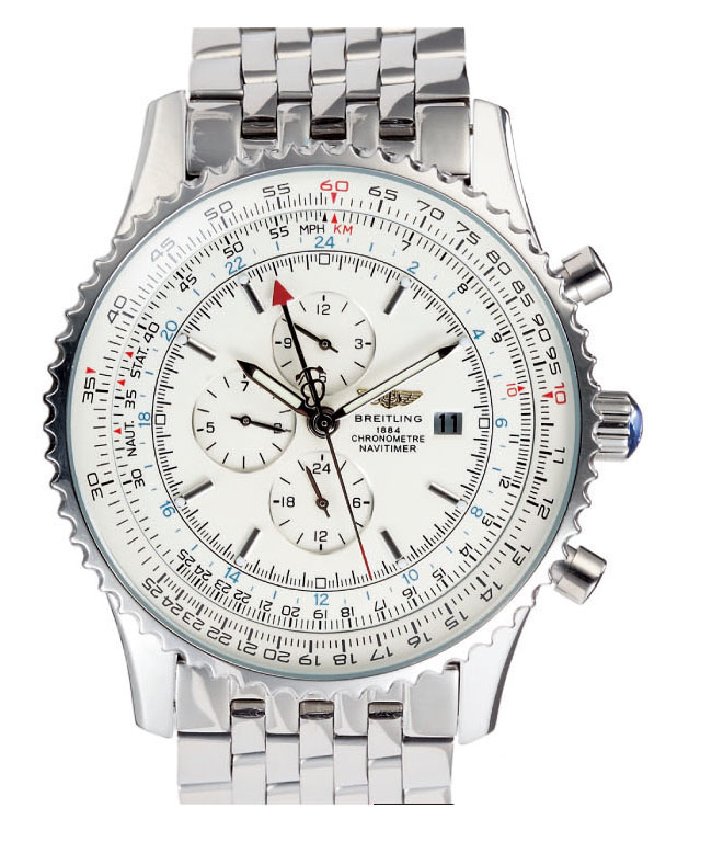 Breitling Navitimer World A2432212/G571-SS 46mm Automatic Mens Watch watches