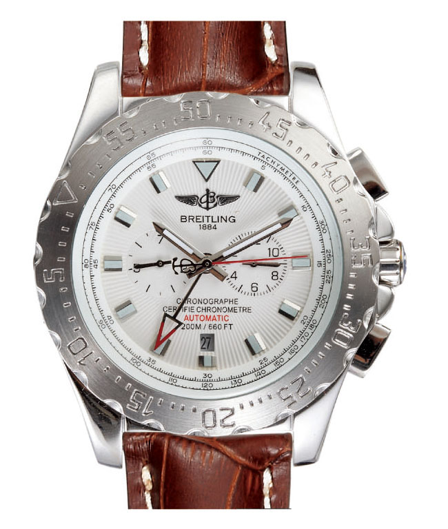 Breitling Professional Skyracer A2736434/G615 Brown Cow Leather Strap 43.5mm Mens Watch watches