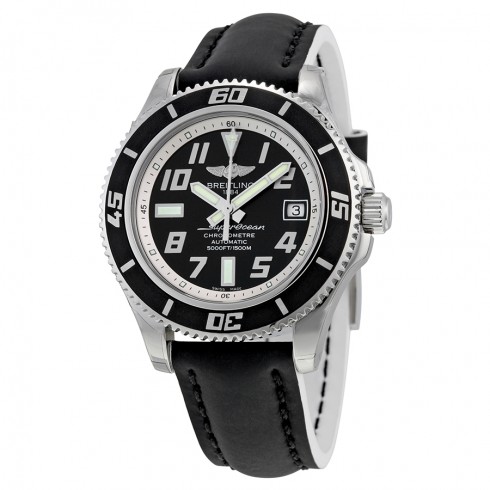 Breitling Superocean 42 Automatic Black Dial Men's Watch A1736402-BA29BKWHT watches