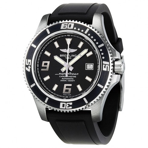 Breitling Superocean 44 Black Dial Automatic Men's Watch A1739102-BA77BKPT watches