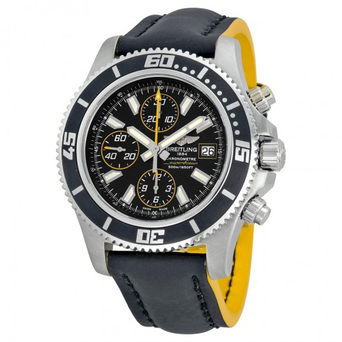 Breitling Superocean Chronograph II Black Dial Men's Watch A1334102-BA82BKYLT watches