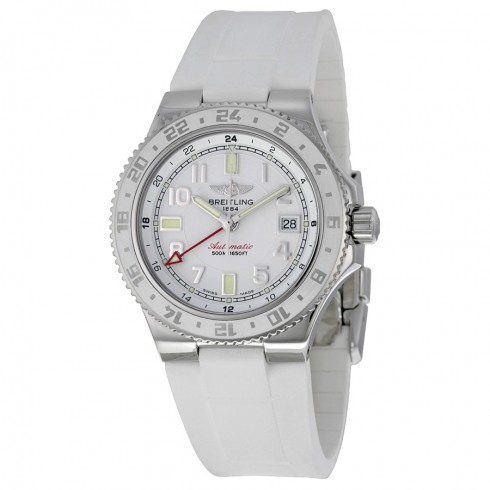 Breitling Superocean GMT Automatic White Dial Men's Watch A32380A9-A737 watches