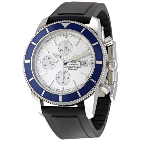 Breitling Superocean Heritage Chronograph Silver Dial Men's Watch A1332016-G698BKPD watches