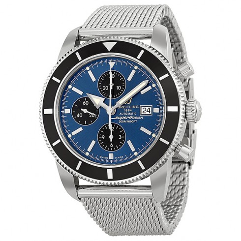 Breitling Superocean Heritage Chronographe Blue Dial Automatic Men's Watch A1332024-C817SS watches