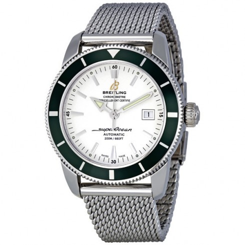 Breitling Superocean Heritage Silver Dial Steel Men's Watch A1732136-G717SS watches