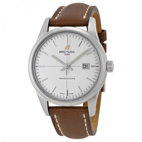 Breitling Transocean Automatic Silver Dial Men's Watch A1036012/G721BRLT watches