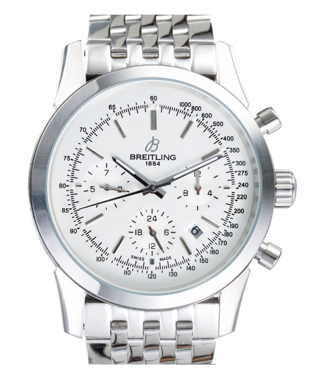Breitling TransOcean Chrono AB015112/G715SS Automatic White Dial Round Watch watches