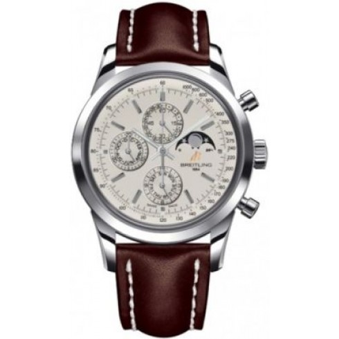 Breitling Transocean Chronograph 1461 Brown Leather Men's Watch A1931012-G750BRLT watches