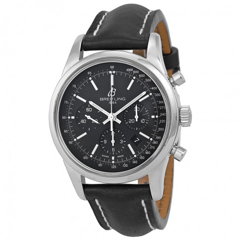 Breitling Transocean Chronograph Automatic Black Dial Men's Watch AB015212/BA99 watches