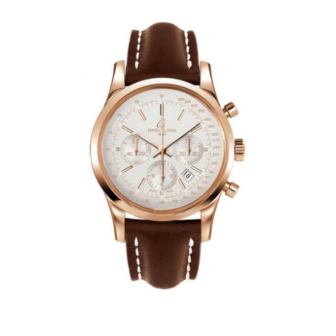 Breitling Transocean Chronograph Automatic Rose Gold Men's Watch RB015212-G738BRLT watches