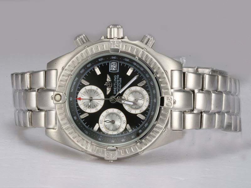 Breitling Windrider Blackbird A13350 Mens Stainless Steel Bezel Automatic Watch watches