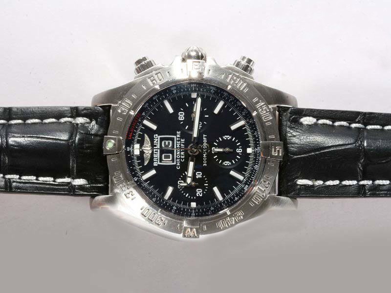 Breitling Windrider Blackbird M4435911/BA27/131S/M20SS.1 Stainless Steel Case Round Watch watches