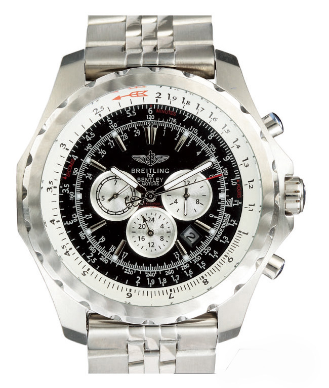 Breitling Windrider Chronomat A 25362 Round Black Dial Watch watches