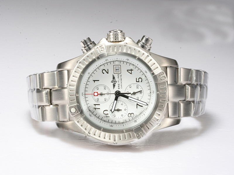 Breitling Windrider Chronomat Evolution A13356 44mm Midsize Stainless Steel Case Watch watches