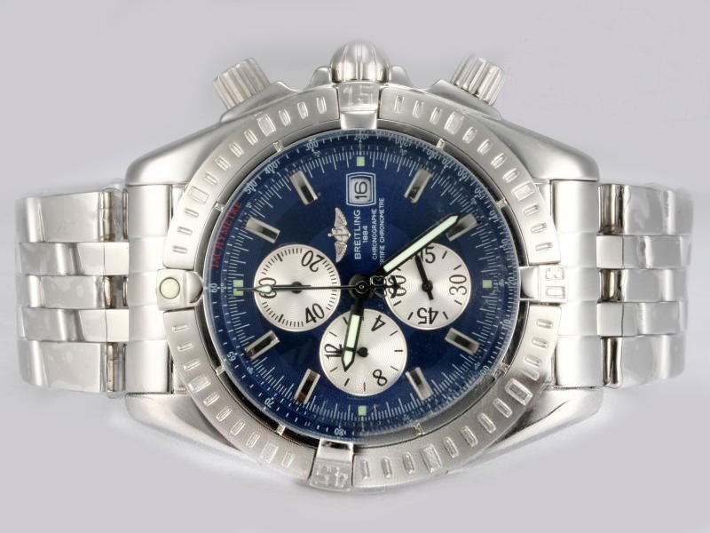 Breitling Windrider Chronomat Evolution A1335611 42.5 mm Mens Stainless Steel Case Watch watches