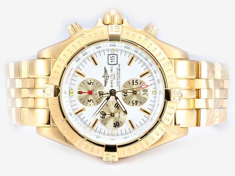 Breitling Windrider Chronomat Evolution A1335611/F517 42.5mm Midsize Quartz Chronograph Watch watches