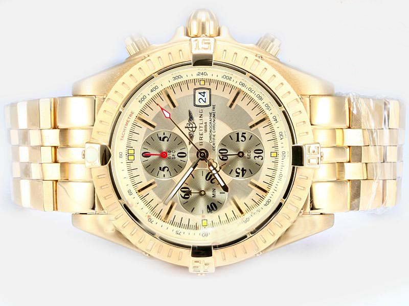 Breitling Windrider Chronomat Evolution A1335611/F517 Quartz Chronograph Mens Watch watches