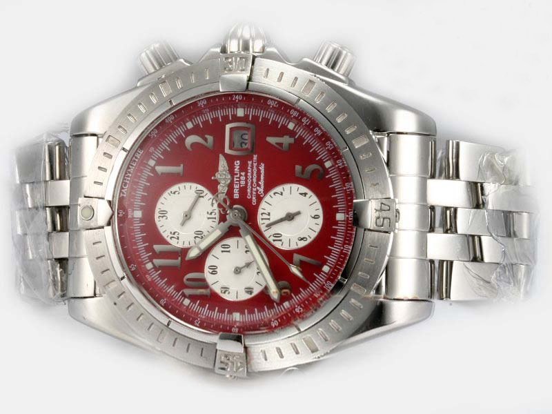 Breitling Windrider Chronomat Evolution A1335611/K508-357A Midsize Round Watch watches