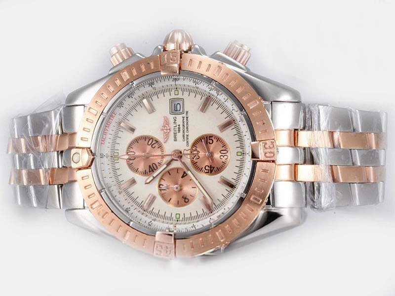 Breitling Windrider Chronomat Evolution B1335611-G570TT Rose Gold Case 42.5mm Midsize Watch watches