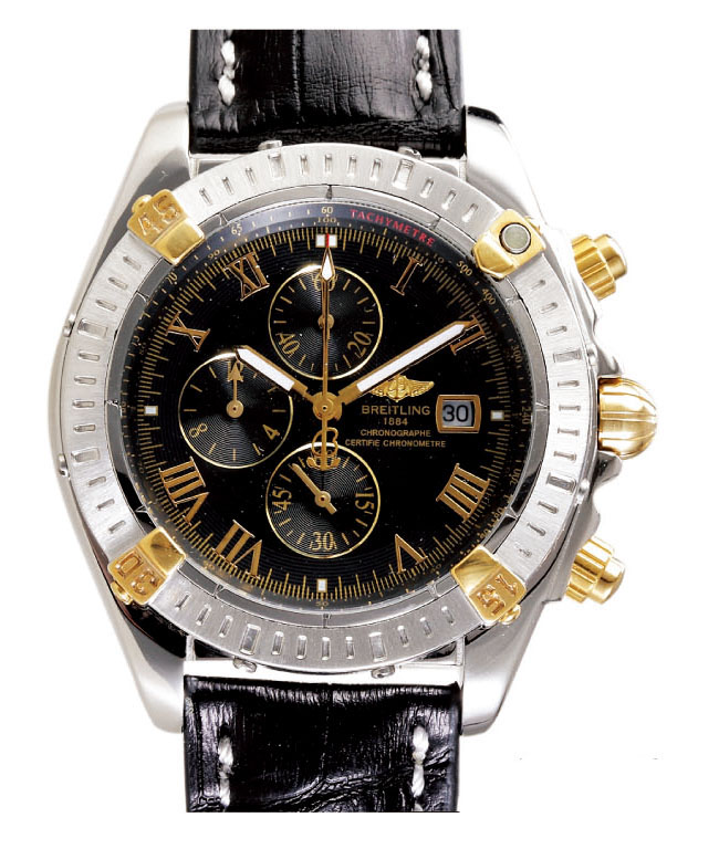 Breitling Windrider Chronomat Evolution C1335611/B821-TT Black Dial Automatic 44mm Watch watches