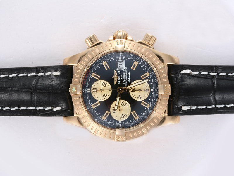 Breitling Windrider Chronomat Evolution K1335611/B720 42.5mm Blue Dial Automatic Watch watches