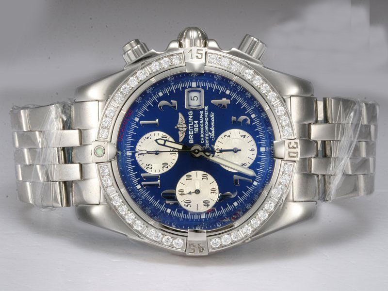 Breitling Windrider Chronomat Evolution Steel 9 Automatic Round Mens Watch watches