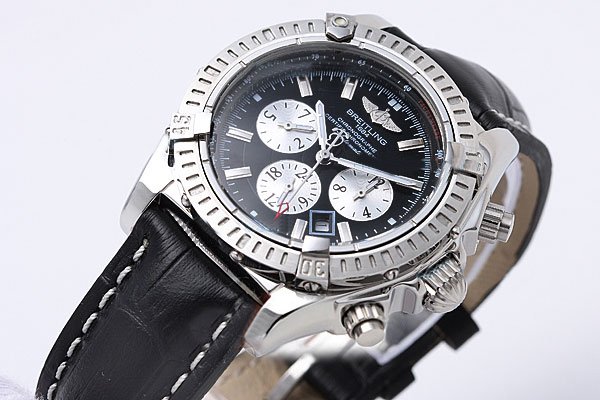 Breitling Windrider Chronomat Evolution Steel Mens Automatic Stainless Steel Bezel Watch watches
